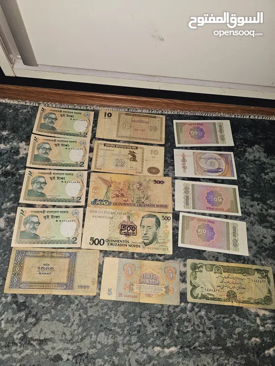 عملات عالمية old paper money