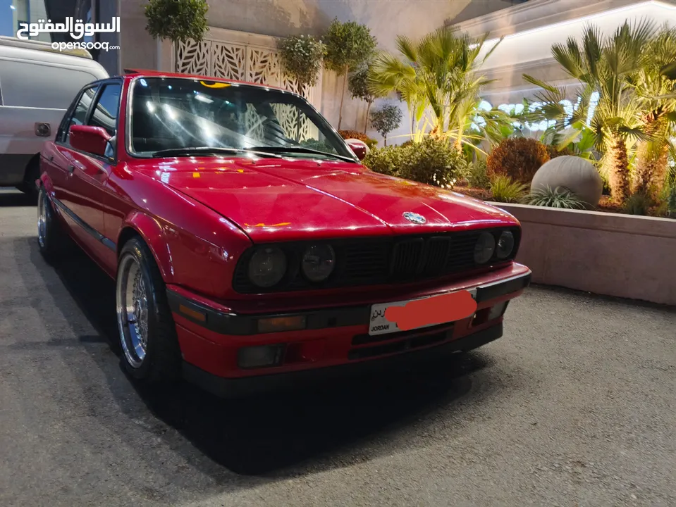 BMW E30 1990 320i بوز نمر