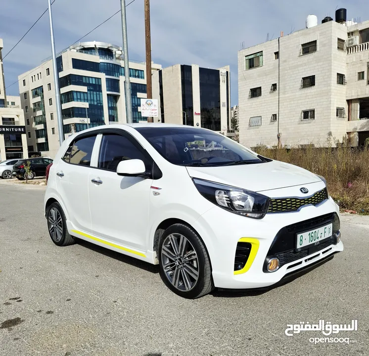كيا مورنينج 2020 GT LINE فل اضافات