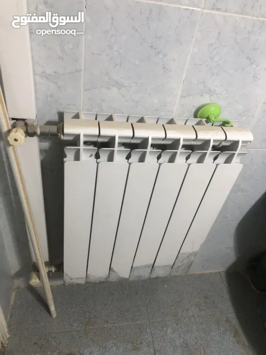 ماطور تدفئة مركزية مع خزان سولار مع الراديترات (المشعاعات)