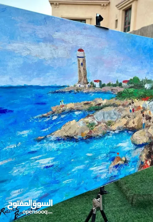 Salerne, Italy painting