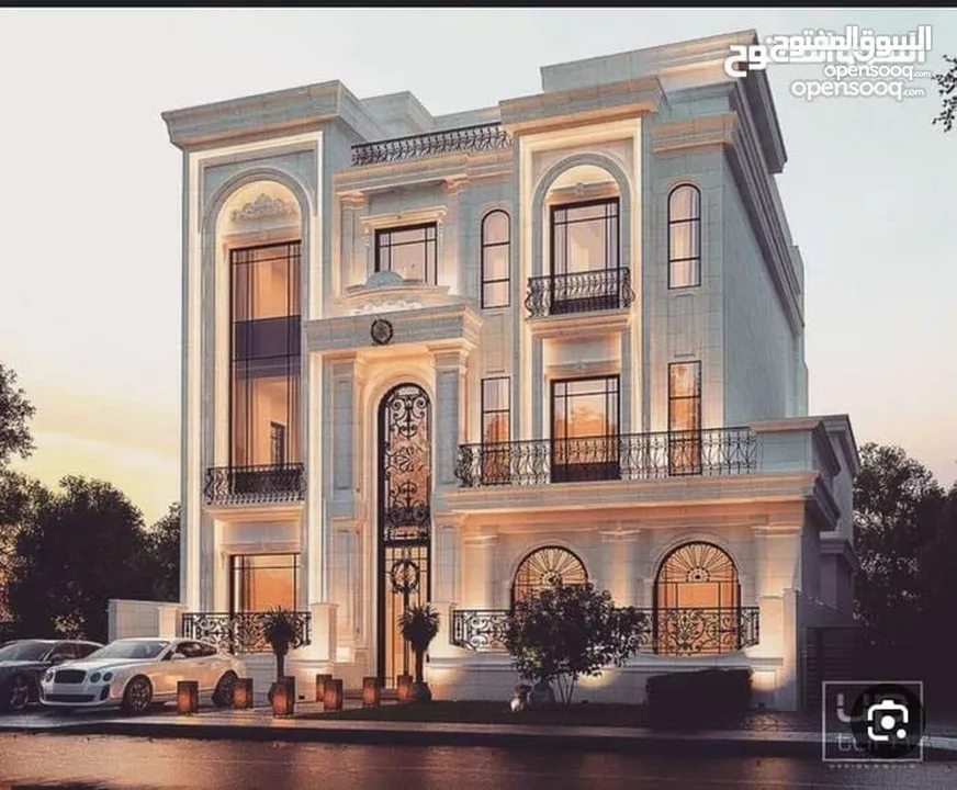 الظهير للنخبه وكبار رجال الاعمال قصر وفلل عدد 2 سكن عائلي لعده عائلات مستقلات فن معماري إطلاله وتميز
