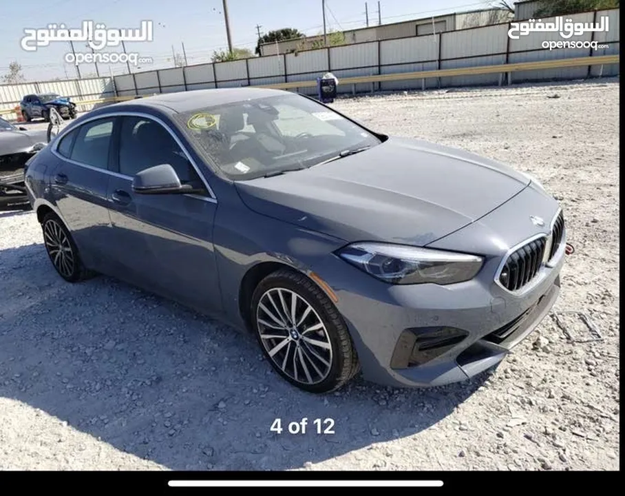 BMW 2022 228i للبيع او المراوس حادث كلش بسيط وسعر منااسب