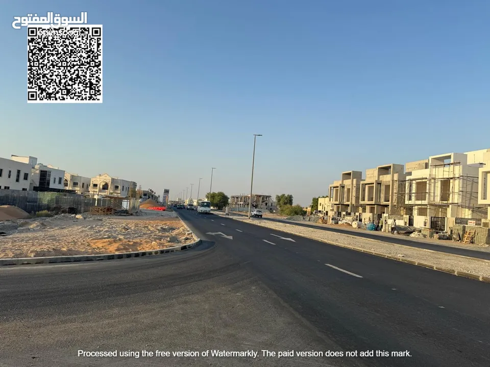 للبيع ارض سكنى استثمارى تانى قطعه من شارع قريب المسجد