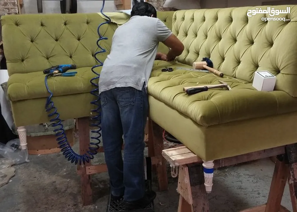 Sofa Upholstery and Curtains Service