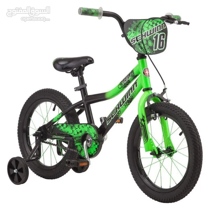 مع جزيرة الالعاب احصل على تجربة قيادة لا تُنسى مع دراجة Schwinn Piston 16" Kids' Bike  الامريكية