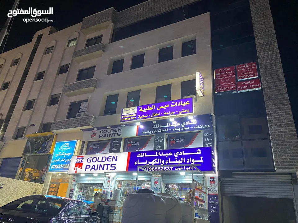 مكتب للإيجار في منطقة ابو نصير قرب الخدمات ومميز تشطيب سوبر ديلوكس قريب جدا من الخدمات