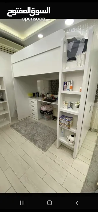غرفة نوم خشب تفصيل بحالة ممتازة للبيع customized solid wood bedroom in a great condition for sale