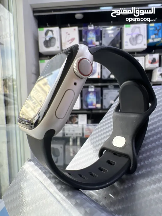 Used Apple Watch Series 7 (41mm)  ساعة ايفون الاصدار السابع قياس 41مم  مستعملة بحالة ممتازة ////////