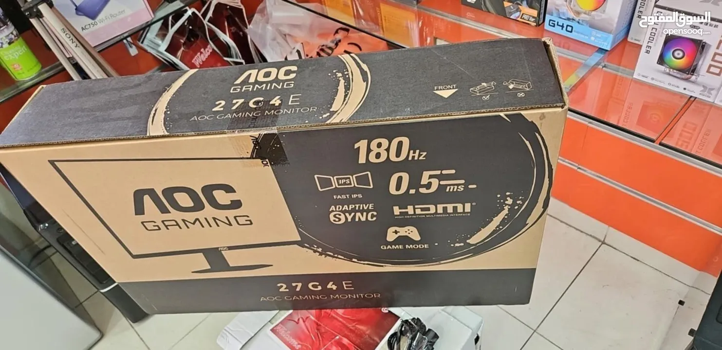 Pc gaming   جهاز نظيف  والشاشة كفالتها فعالة لمدة 5 اشهر