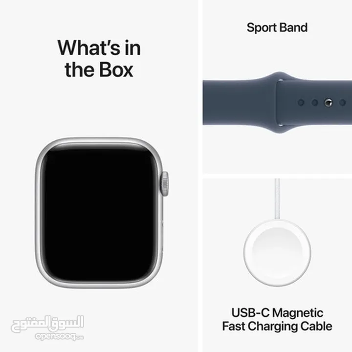 جديد كفالة سنة Apple Watch S9 45mm متوفرة لدى سبيد ستور