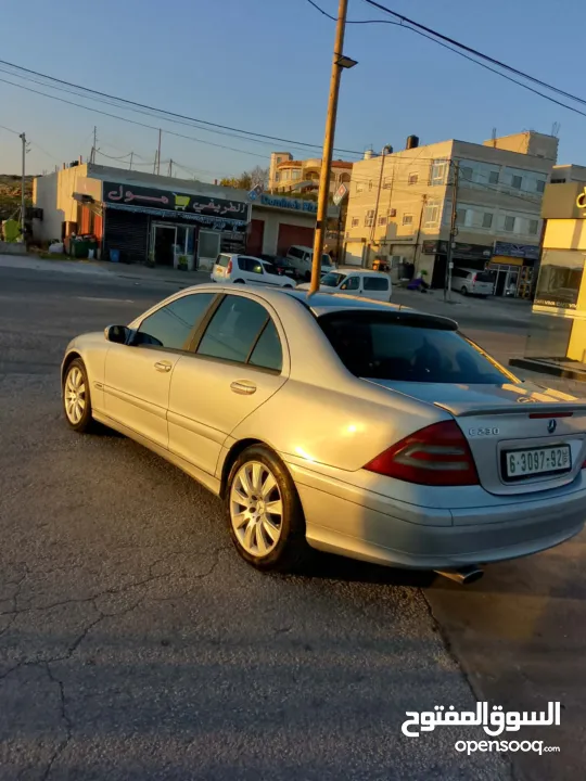 مارسيدس C230 موديل 2007 كرتونة