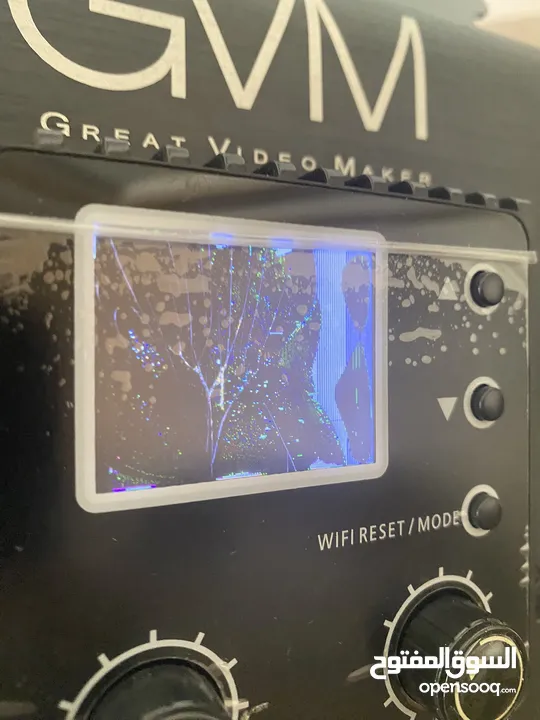 اضاءة GVM 800D RGB WiFi