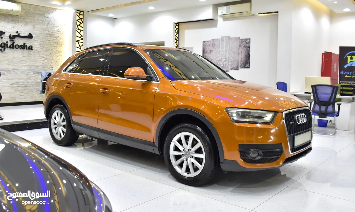 Audi Q3 2.0T Quattro ( 2013 Model ) in Orange Color GCC Specs