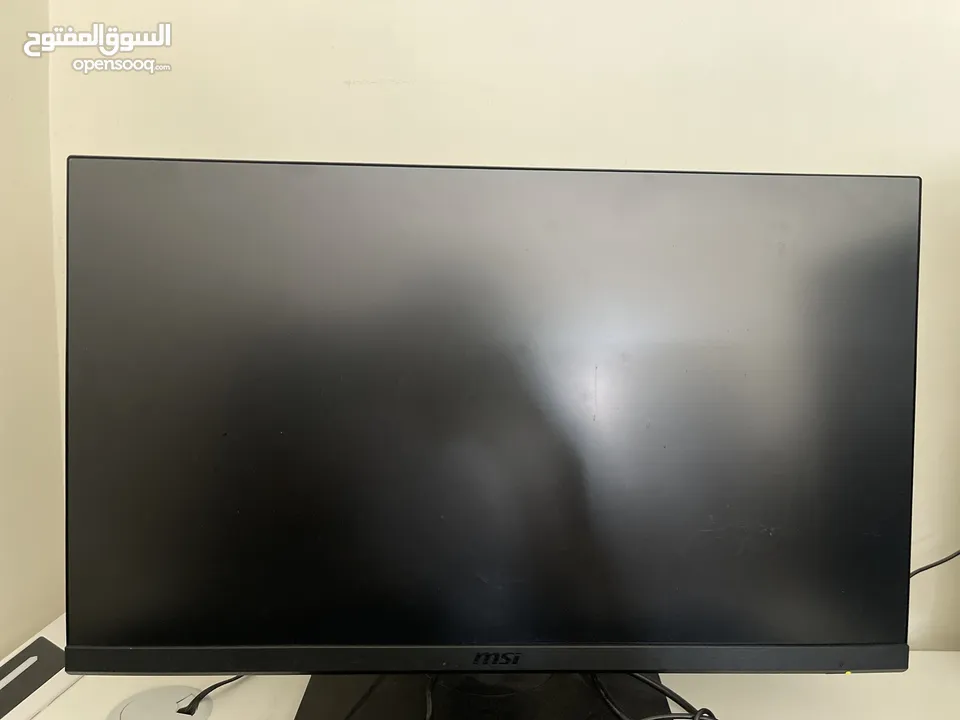 شاشة MSI  1440p 165hz  27 inch