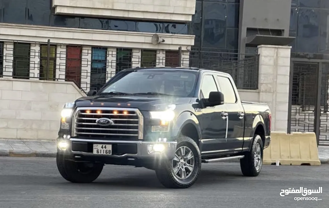 Ford F-150  فورد فل كامل عدا الفتحه 2016 فحص كامل 7 جيد ترخيص واطي