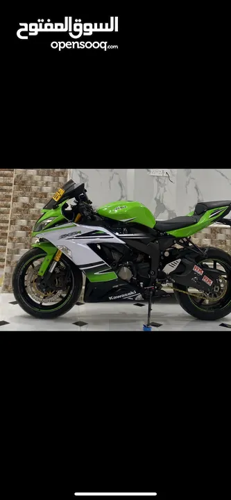 للبيع :دراجه كوزاكي فئه zx636R