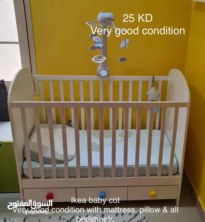 Ikea baby cot