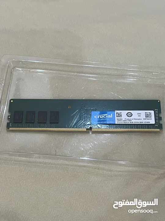 8GB Ram DDR4-2666 UDIMM رام للكمبيوتر