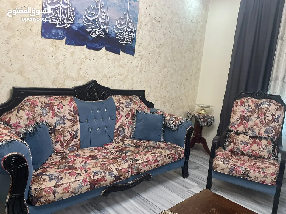 طقم كنب 7 مقاعد  مستعمل