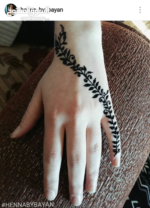 رسم حنة احترافي (الخدمة المنزلية متوفرة)