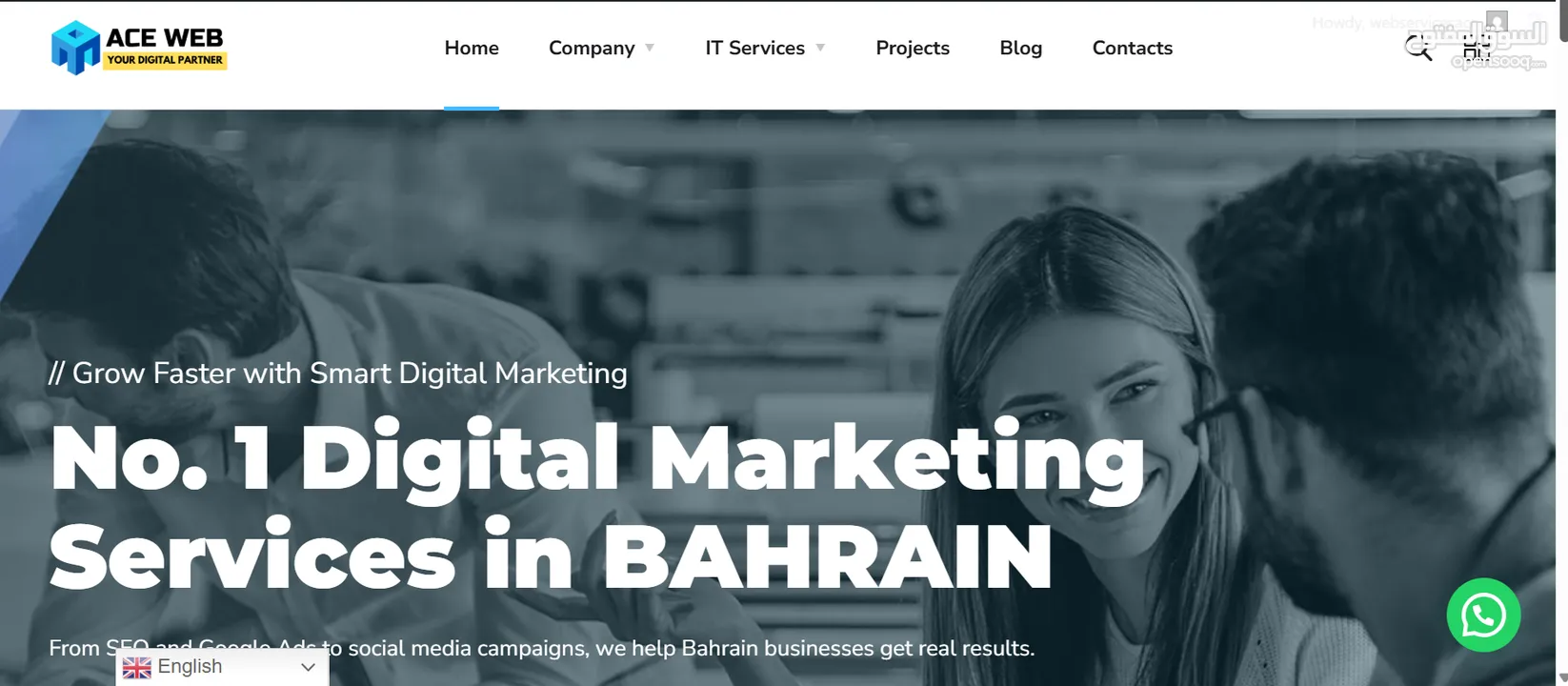 Website Design, App Development & SEO Services in Bahrain – ACE Web Services