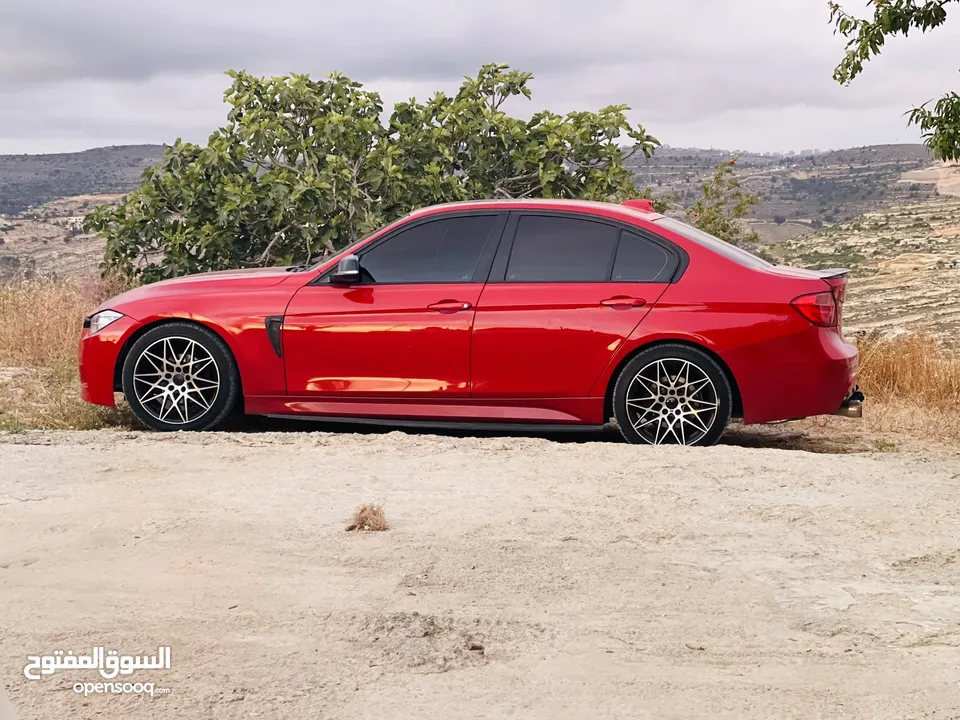 Bmw 320i 2013  بي ام دبليو 320 عليها كت ام 3