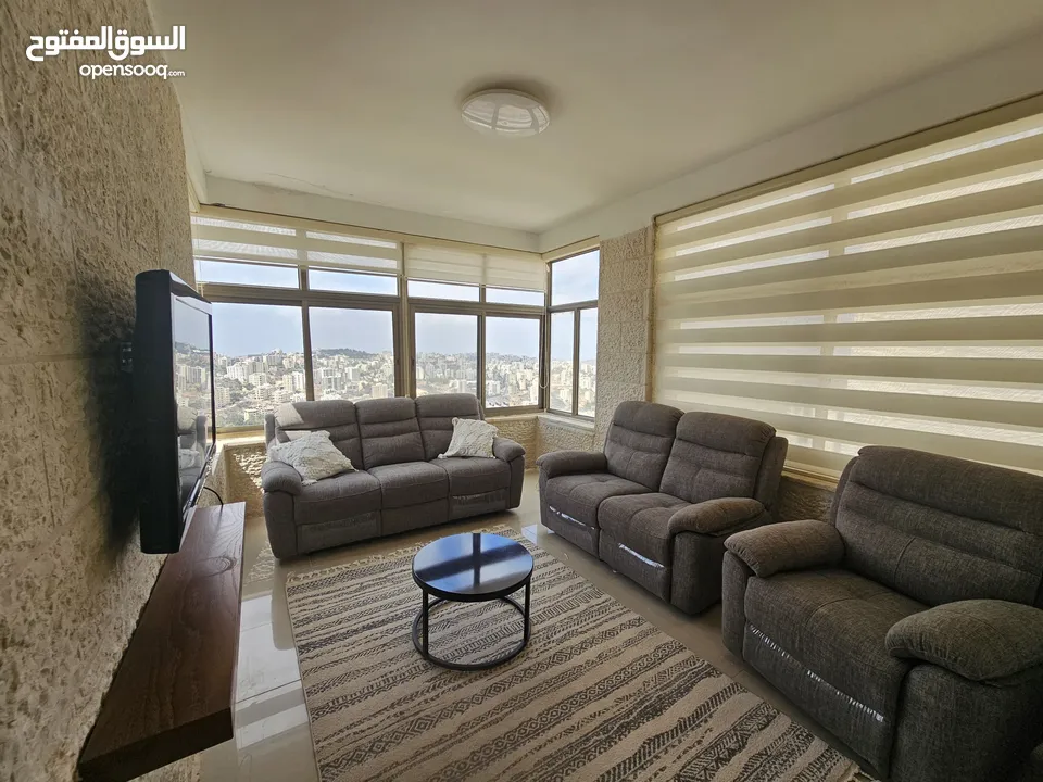شقة مفروشة للإيجار – رام الله / عين مصباح – قرب جامعة القدس المفتوحة