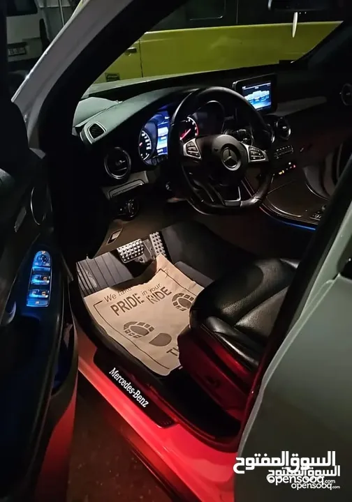 مرسيدس 2018 GLC 250 فل اضافات تيسير 2021 فحص كرتونه تامين وترخيص سنه مجانا جب بحالة الوكالة كاش فقط