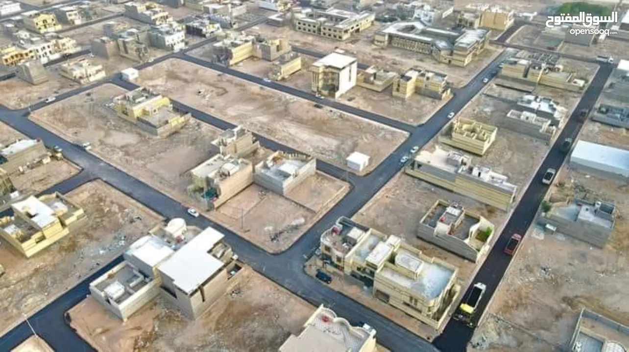 قطعة ارض للبيع حي الياسمين 15000 خلف ملعب جذع البصرة