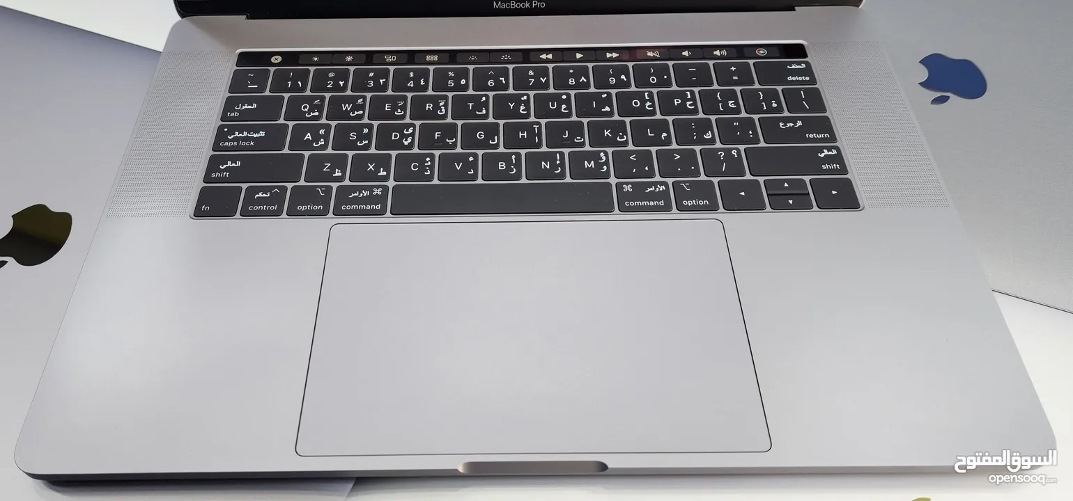 Apple MacBook pro 2018 i7 pro 16gb Ram 500gb ssd Touch Bar 4gb graphics card only 199 Omani riyal