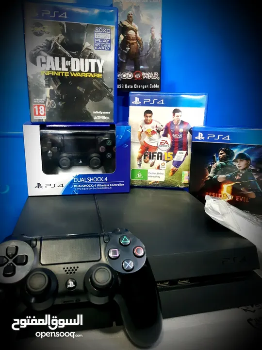 الألعاب +Playstation4 slim R2 بأفضل الأسعار