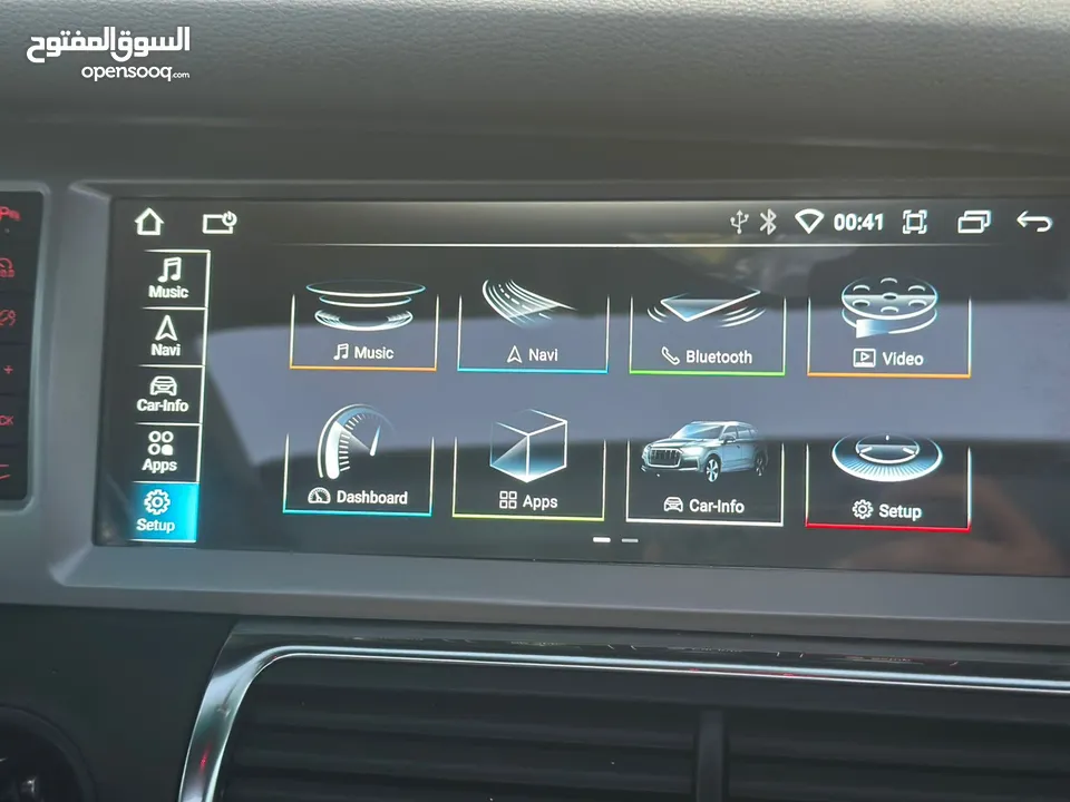 جيب اودي Q7 2007  كوارتر فل اوبشن كامل بانوراما اعلى صنف فحص كامل بحالة الوكالة