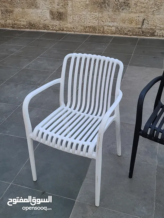 كراسي اكريليك كراسي حديقة كراسي خارجية كرسي اكريليك قوي عظم مقارم للشمس للمطاعم والمساحات الخارجية