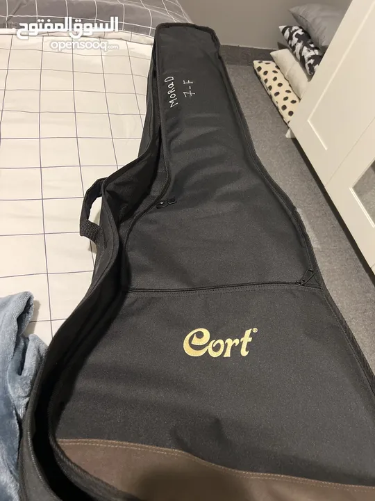 Cort AC120CE-OP Classical Electric Guitar - Natural Finish (With 5 guitar picks, capo and case)