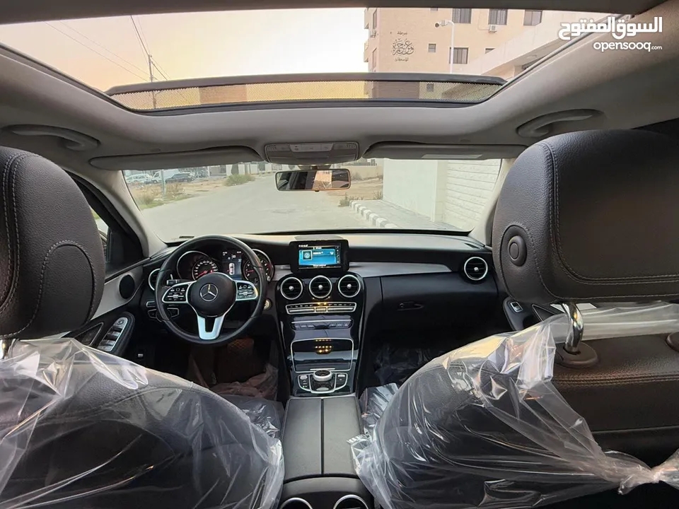 Mercedes C200 model 2019 Black full panorama for sale