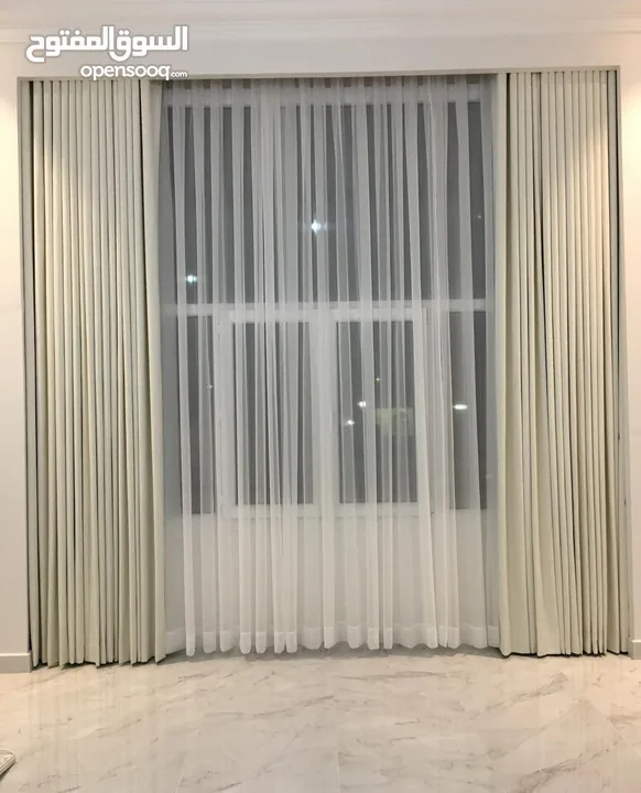 luxury Curtains Shop / We Make New Curtains / Rollers / Blackout Anywhere in Qatar