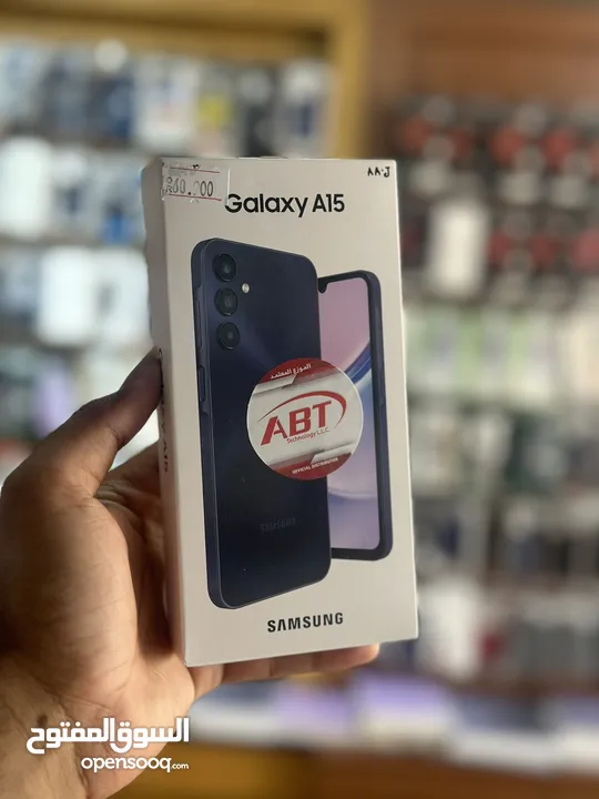 New Galaxy A15 6+128Gb Black Blue