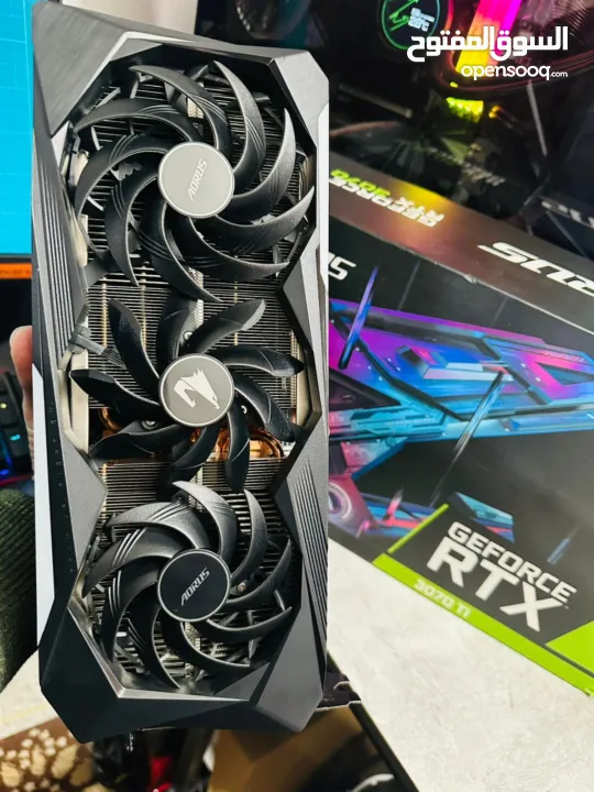 Aorus Rtx 3070ti Master كرت شاشة