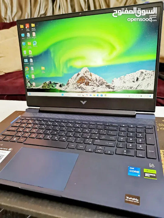 Victus by HP gamming laptop 15-fa1093dx فيكتوس لاب توب العاب وكالة لم يستخدم للالعاب