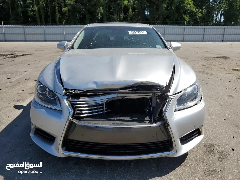 تم الوصول LEXUS LS 460 2013 شورت ارباكات وكالة وارد امريكا اوراق جمارك البيع بالحادث