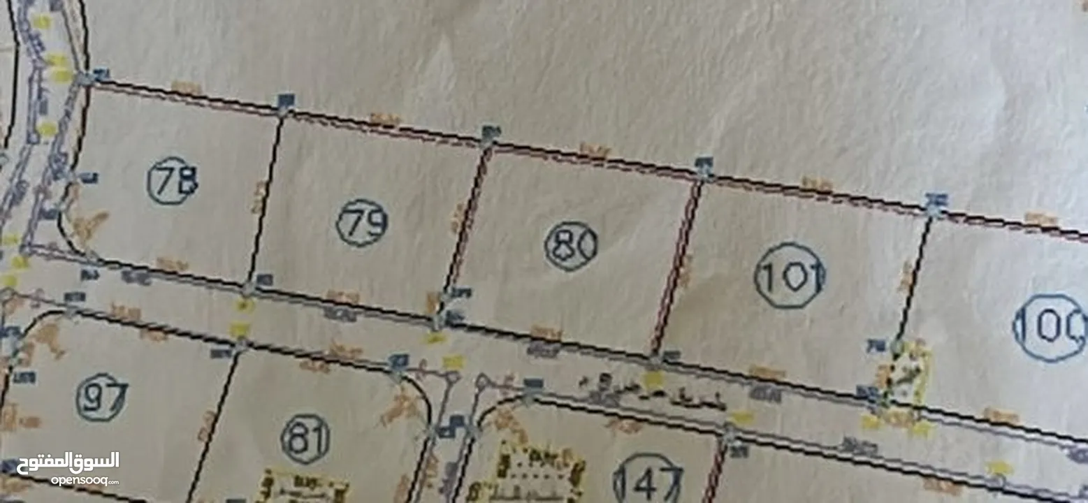 ارض للبيعة مساجة 729 متر