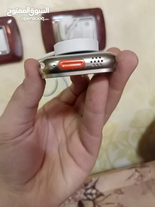 بكج ساعه ذكيه استعمال يومين فقط جديد الترا 2
