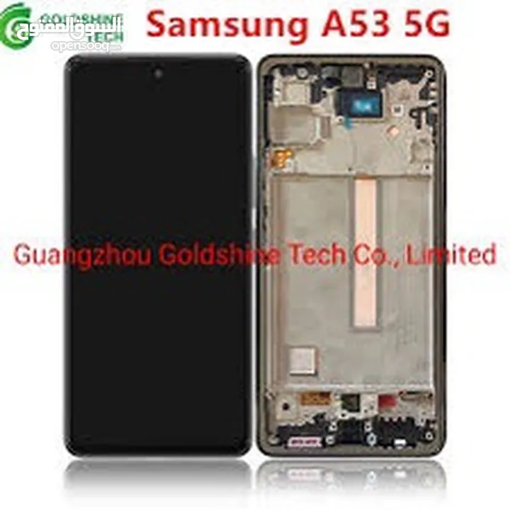 ‎شاشة سامسونج A53  أصلي شركة 100%   , SAMSUNG A53 ORIGINAL LCD