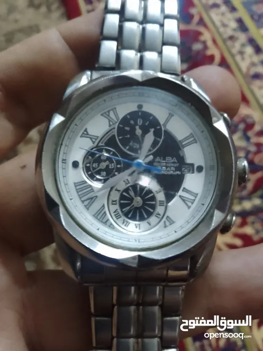 Alba watch 5 bar chronograph