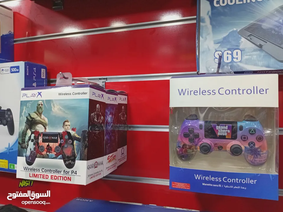 أيادي بلايستيشن فور و ثري للبيع
