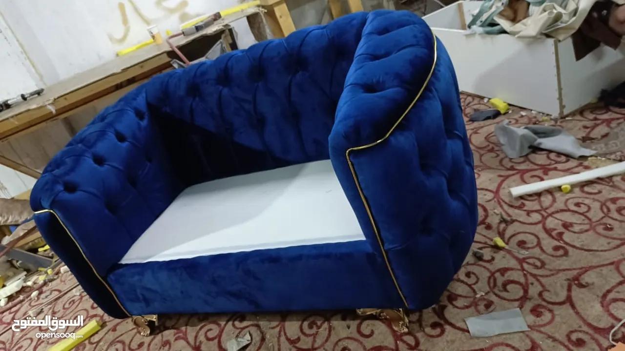 كنب 7مقاعد جميع الالوان متوفره عرض لاسبوع فقط 249