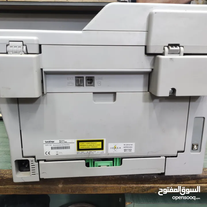 طابعة ليزر، سكانر و كوبير MFC-7060