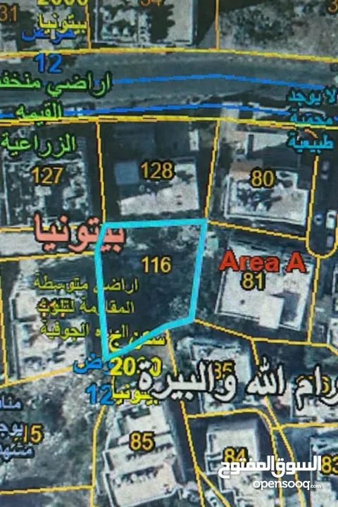 قطعة ارض في بيتونيا