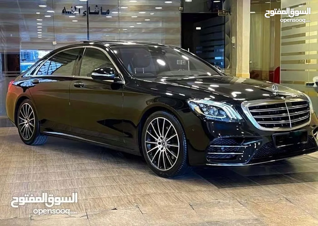 مرسيدس S 320 AMG فل كامل الاضافات موديل 2019 نظيفه جدا واعلى مواصفات